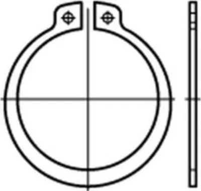 Produktbild von Reyher  471a Sicherungsringe 11 mm (1000 Stück)