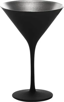 Immagine prodotto di Stölzle Lausitz Set 6 Stück ELEMENTS Cocktailschale schwarz-silber 140 00 25 D14025F095 | EAN 4012632224835 | HAN 140 00 25 EL097