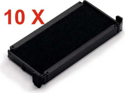 Produktbild von 10 X Trodat Ersatzkissen 6/4913 für printy 4913 – Stempelfarbe schwarz