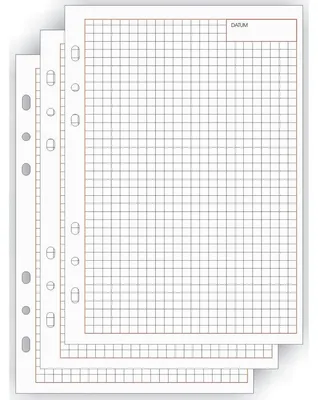 Immagine prodotto di inserti di ricambio bind manager block notes, A5, a scacchiera