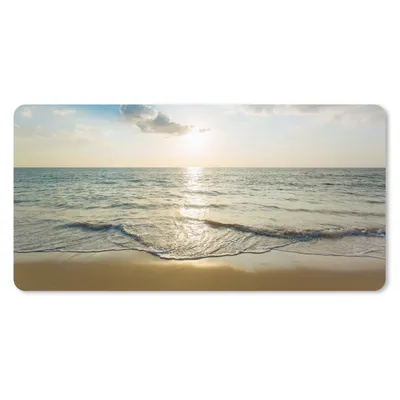 Produktbild von MuchoWow® Mauspad Mousepad Meer - Sommer - Strand 60x30 cm - Mousepads - Maus Mat - Pad - Mausunterlage - Nachhaltig