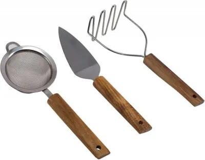 Immagine prodotto di Husla set utensili da cucina in legno 3 pezzi 8843