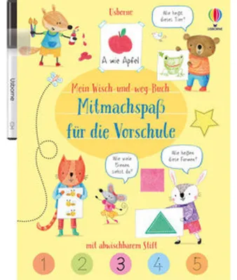 Produktbild von Mein Wisch-und-weg-Buch: Mitmachspaß für die Vorschule