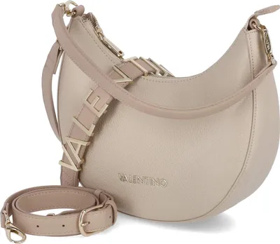 Produktbild von Valentino Damen Hobo Bag/ Schultertasche ALEXIA Beige Kunstleder-