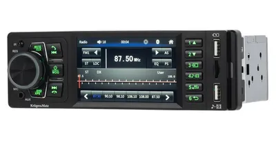Obrázok produktu pre Kruger&Matz KM2015 Autorádio Bluetooth 5.1, DIN, USB, AUX, Jack 3,5 mm