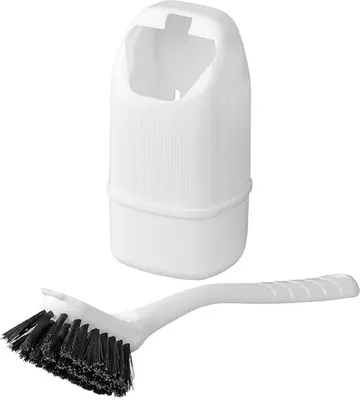 Produktbild von WC Garnitur Camping Toiletten Bürste Klo Halter Wohnwagen Bad Klein Wohnmobil