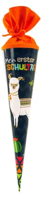 Produktbild von Goldbuch Schultüte HAPPYlife Lama Mehrfarbig 70 x 19 cm