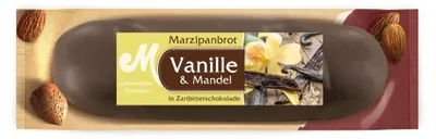 Productafbeelding van Odenwälder marzipaanbrood, vanille, met pure chocolade, 100g
