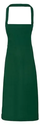 Produktbild von Premier Workwear PR102 | Baumwolle Apron (No Pocket) - 60 x 87 cm - Farbe: Bottle (ca. Pantone 560) - Größe: 60 x 87 cm