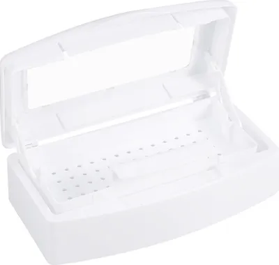 Obrázok produktu pre Nail Art Sterilizer Tray, dezinfekčný box, sterilizačný hrniec, čistá nádoba, príslušenstvo manikúry, sterilizačný kontajner