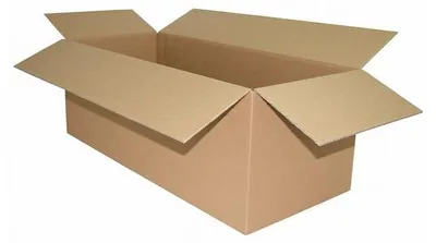 Produktbild von 1x Faltkarton  700x300x250mm 1-wellig Dickwelle braun
