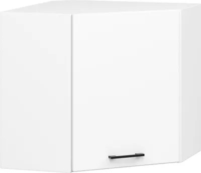 Image de Akord Armoire D'angle Suspendue Oliwia Blanc 60X30X58