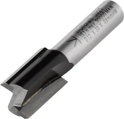 Obrázok produktu pre wolfcraft 1 Karbidová fréza, stopka 8 mm Ø 12 x 20