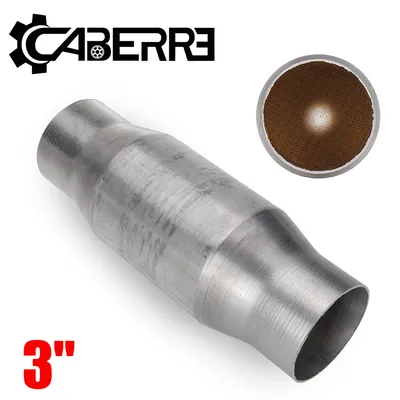 Produktbild von Caberre Katalysator Catalytic Converter 400 Zellen Universal 3" T409 aus Edelstahl