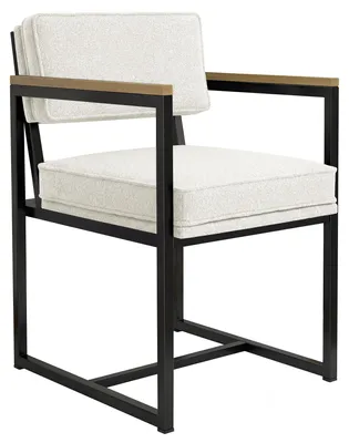 Produktbild von 2er-Set KYLA | Designerstuhl | Teddystoff | Creme