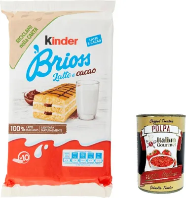 Produktbild von Kinder Brioss Latte e Cacao 280g MHD 14/05/26