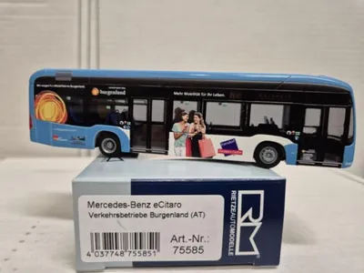Produktbild von Rietze Stadtbus MB eCitaro Verkehrsbetriebe Burgenland (AT) 75585