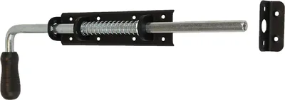 Produktbild von Federbolzen Schwarz 420 mm - Pro Stück