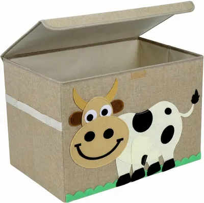 Productafbeelding van Opbergdoos met deksel 53x36x36 cm, 65 liter, voor speelgoed