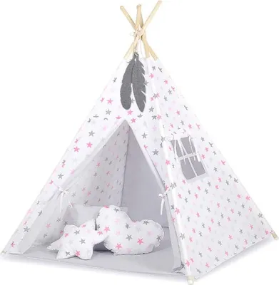 Immagine prodotto di Tenda Tipi per bambini - tenda da gioco - leggera e pieghevole per interni ed esterni