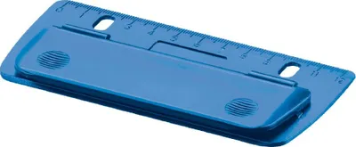 Produktbild von Herlitz Taschenlocher "blau" / Mini Locher / abheftbar