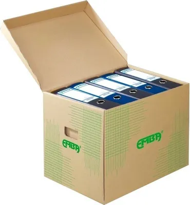 Produktbild von Krabice archivační Emba UB3, 425x330x300 mm, otevírání shora