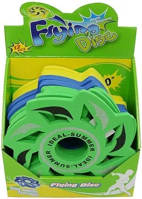 Produktbild von Dysk latający, frisbee MIX (12szt)