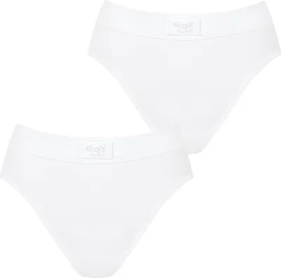 Produktbild von sloggi Damen Tai-Slip 2-Pack Double Comfort - WHITE - Größe 38
