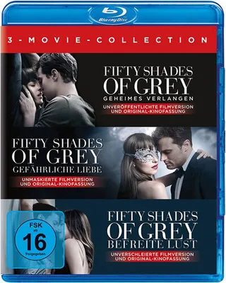 Obrázek produktu pro Fifty Shades of Grey - 3 Movie-Collection