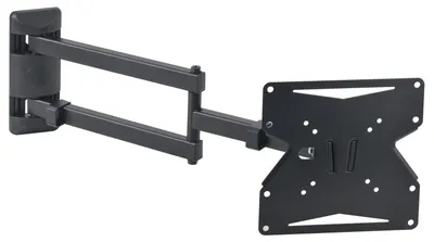 Produktbild von Universal Fernseh Halterung - Schwenkbar Neigbar - Monitor Halter für LCD LED OLED - 15'-55' Zoll - VESA 75 100 200x100 200 schwarz Modell: S89BK
