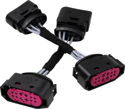 Für VW Golf 4 IV Original Kufatec Halogen auf Xenon Scheinwerfer Adapter Kabel in der Farbe von KUFATEC GmbH & Co. KG