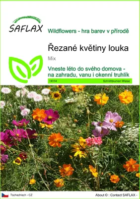 Obrázek produktu pro SAFLAX - Řezané květiny louka - Mix - 1000 Semena