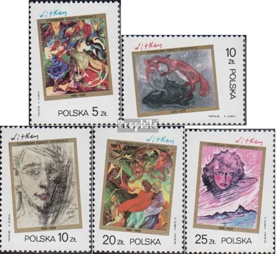 Produktbild von Briefmarken Polen 1985 Mi 3007-3011 (kompl.Ausg.) postfrisch 100. Geb. S. I. Witkiewicz