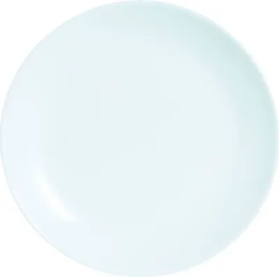 Produktbild von Essteller Servierteller Speiseteller Teller DIWALI 25 cm Opalglas weiß HOMLA