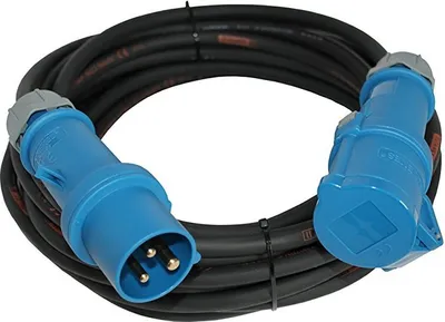 Produktbild von CEE TITANEX Verlängerung Camping Caravan 3G1,5 / 3G2,5 MENNEKES 5-50m, Querschnitt:3x1.5mm², Länge:40m