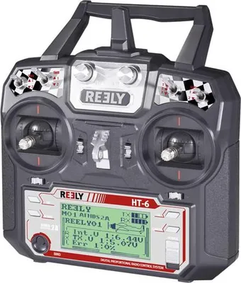 Zdjęcie produktu dla Ręczny pilot zdalnego sterowania Reely HT-6 2,4 GHz Liczba kanałów: 6 (1310037)