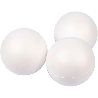 Produktbild von Styropor-Kugeln, D: 10 cm, Weiß, Styropor, 25Stck.