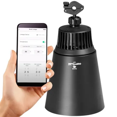 Image de Repti-Zoo Smart Wi-Fi Deep Lamp - lampe sur ampoule chauffante Wi-Fi Repti-Zoo