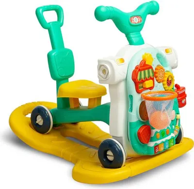 Zdjęcie produktu dla Nd33_Toyz-2010 Wielofunkcyjny Chodzik 5W1 Turquoi