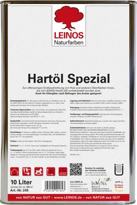 Produktbild von LEINOS 245 Hartöl Spezial für Innen 10 l