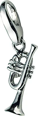 Produktbild von Charm Giorgio Martello Milano Trompete, Silber 925 Silber Onesize