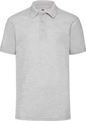 Image de Fruit of the Loom - Polo « 65/35 » pour homme LT2001 (5XL) (gris chiné)