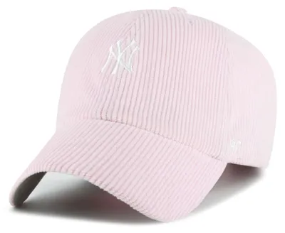 Produktbild von '47 Brand Cap MLB New York Yankees Cord Base Runner '47 CLEAN UP Pink