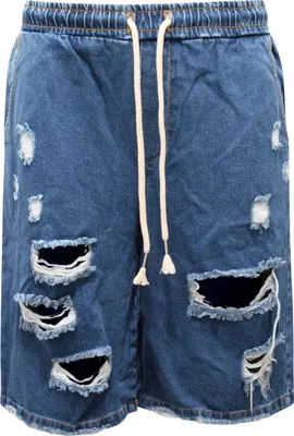 Produktbild von 2813AQ bermuda uomo JUSTWEST man distressed denim shorts