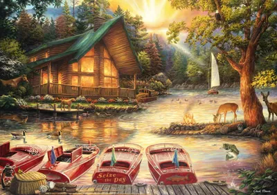 Immagine prodotto di Puzzle Grafika Chuck Pinson - Cogli l'attimo - Puzzle da 1500 pezzi