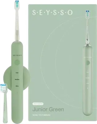 Image de SEYSSO Junior Green Brosse à dents sonique pour enfants VERT 1 pce