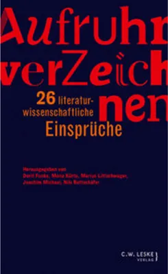 Zdjęcie produktu dla Aufruhr verZeichnen