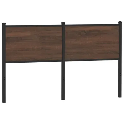 Produktbild von 2024 Möbel Kopfteil Braun Eichen-Optik 140 cm Holzwerkstoff und Stahl Kopfteile 1971081