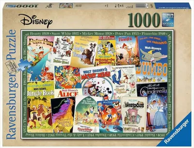 Produktbild von Disney Vintage Movie Poster Ravensburger 19874