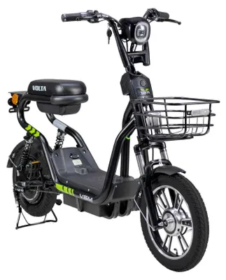 Produktbild von Volta VSM Elektroroller E-Roller mit Höchstgeschwindigkeit 25km/h, 220W, Schwarz